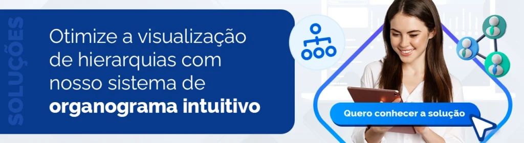 Banner de soluções Organograma