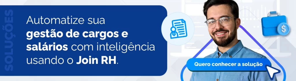 Domine a relação Cargo x Função na prática. Use a tecnologia do Join RH para estruturar sua arquitetura de cargos com inteligência artificial e visão estratégica.